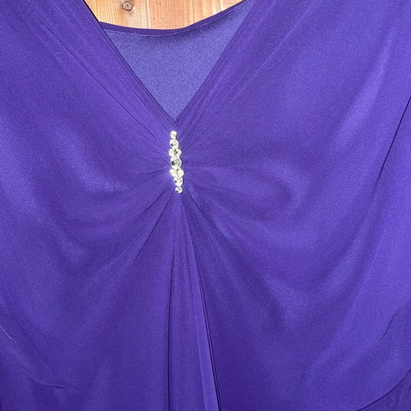 BelliSima dress. Purple. Size 18 - Picture 3 of 4